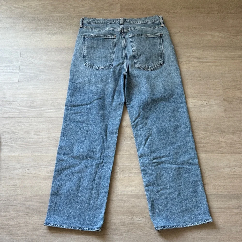 AGOLDE Harper Mid Rise Relaxed Straight Jeans in Flash Size 29 - Picture 11 of 12